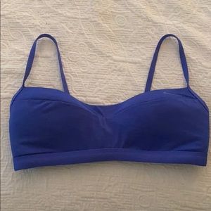 Blue Nike Bathing Suit Top